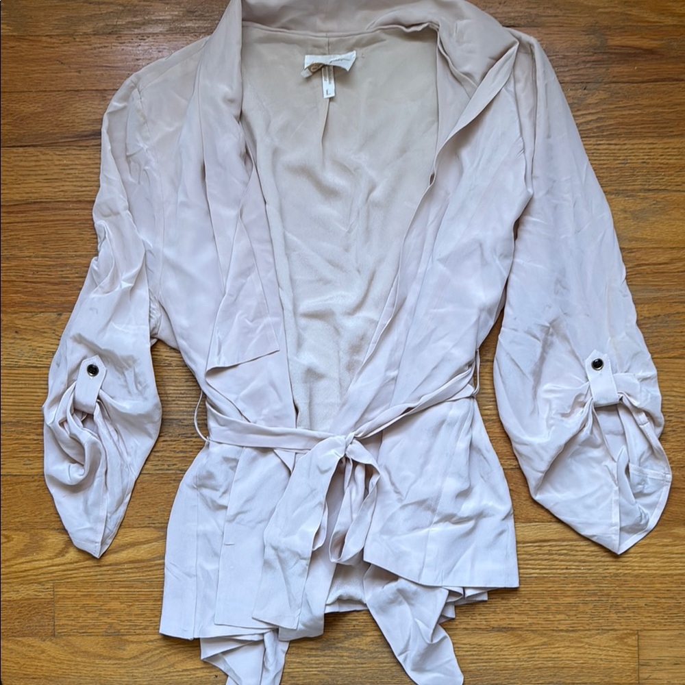 Yumi Kim Light Pink Wrap Jacket